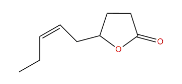 4-Hydroxy-(Z)-non-6-enoic acid lactone